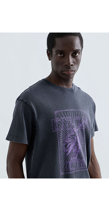 クリーチャー グラフィックROCK Tシャツ 詳細画像